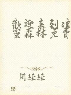 欢迎来到浪荡精灵森林免费观看