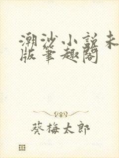 潮沙小说未删减版笔趣阁