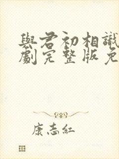 与君初相识电视剧完整版免费观看封面