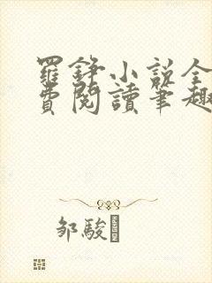 罗铮小说全文免费阅读笔趣阁