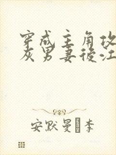 穿成主角攻的炮灰男妻后江渡