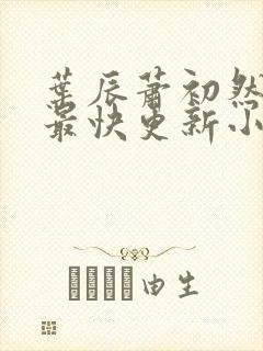 叶辰萧初然最新最快更新小说