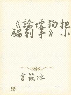 《论坏狗把老婆骗到手》小说笔趣阁封面