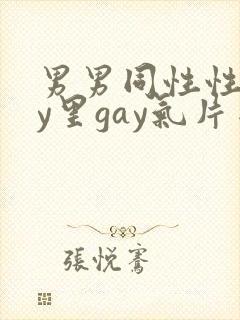 男男同性性gay里gay气片网站