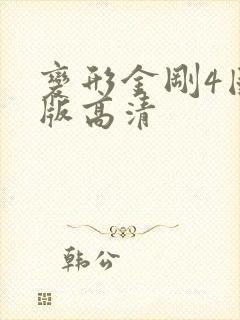 变形金刚4国语版高清封面