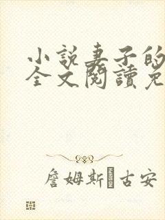 小说妻子的背叛全文阅读免费