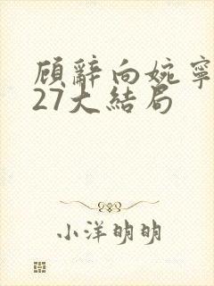 顾辞向婉宁番外27大结局