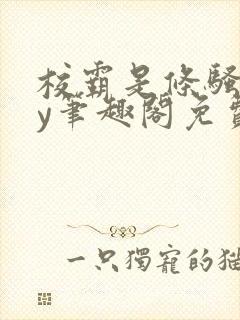 校霸是条骚狗by笔趣阁免费阅读全文最双男