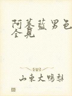 阿蓁蓝男色63全见