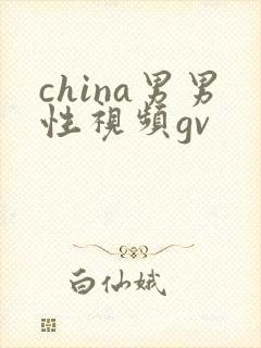 china男男性视频gv
