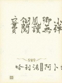 容翎凤卿小说免费阅读无弹窗封面