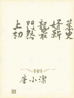 上门龙婿叶辰萧初然最新更新章节