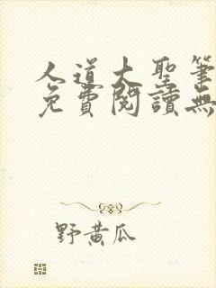 人道大圣笔趣阁免费阅读无弹窗封面