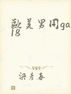 欧美男同gay18