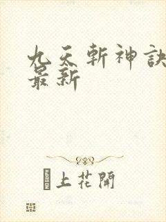 九天斩神诀林辰最新