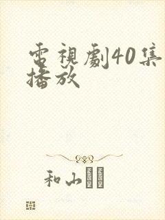 电视剧40集全播放