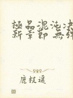 极品混沌决 最新章节 无弹窗 笔趣阁