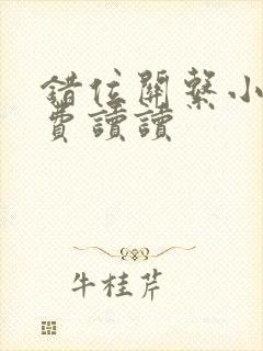 错位关系小说免费读读封面