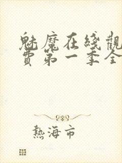 魅魔在线观看免费第一季全集高清