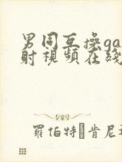 男同互操gay射视频在线看