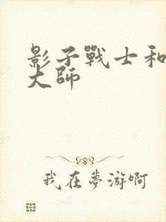 影子战士和影子大师封面