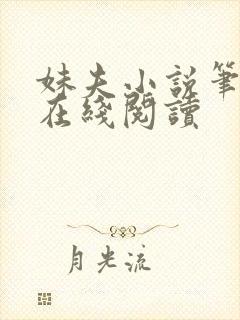 妹夫小说笔趣阁在线阅读封面