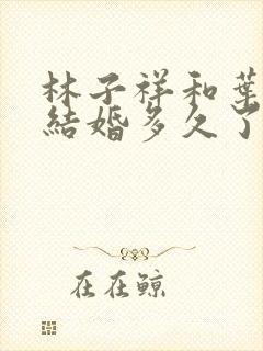 林子祥和叶倩文结婚多久了