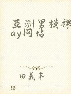 亚洲男模裸体gay网站