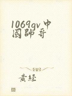 1069gv中国帅哥封面
