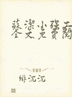 苏洁小强工地情全文免费阅读