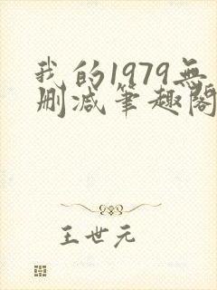 我的1979无删减笔趣阁封面