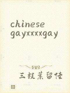 chinesegayxxxxgay