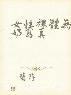 女性裸体无遮挡奶写真