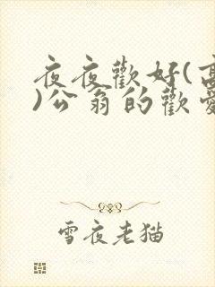 夜夜欢好(高h)公翁的欢爱