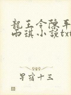 龙王令陈平,苏雨琪小说txt