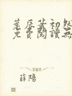 叶辰萧初然全文免费阅读无弹窗最新章节