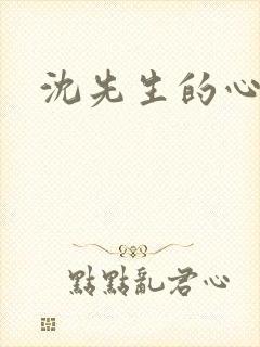 沈先生的心头宝封面