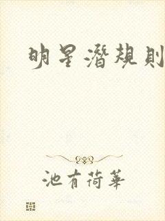 明星潜规则之皇