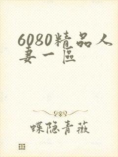 6080精品人妻一区
