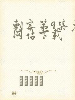 刺客第9集免费网站下载