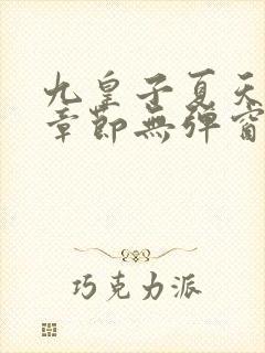 九皇子夏天最新章节无弹窗笔趣阁