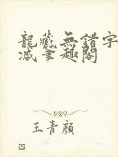 龙藏无错字无删减笔趣阁封面