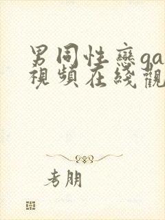 男同性恋gay视频在线观看