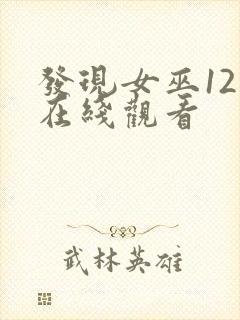 发现女巫12集在线观看封面