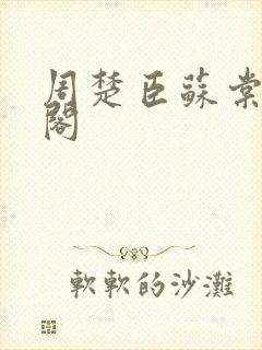 周楚臣苏棠笔趣阁