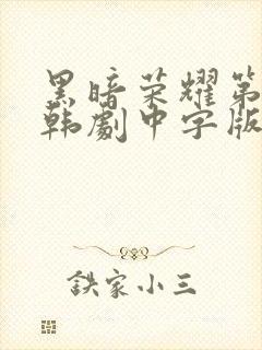 黑暗荣耀第二季韩剧中字版全集