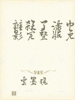 谁杀了潘巾莲电影完整版免费观看封面