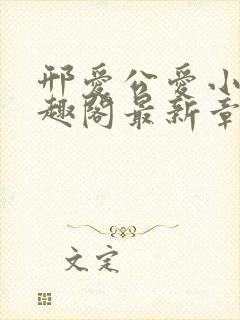 邢爱公爱小说笔趣阁最新章节更新封面