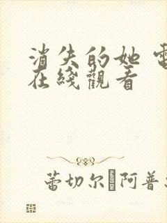 消失的她 电影在线观看