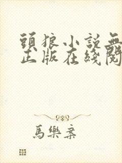 头狼小说无删减正版在线阅读